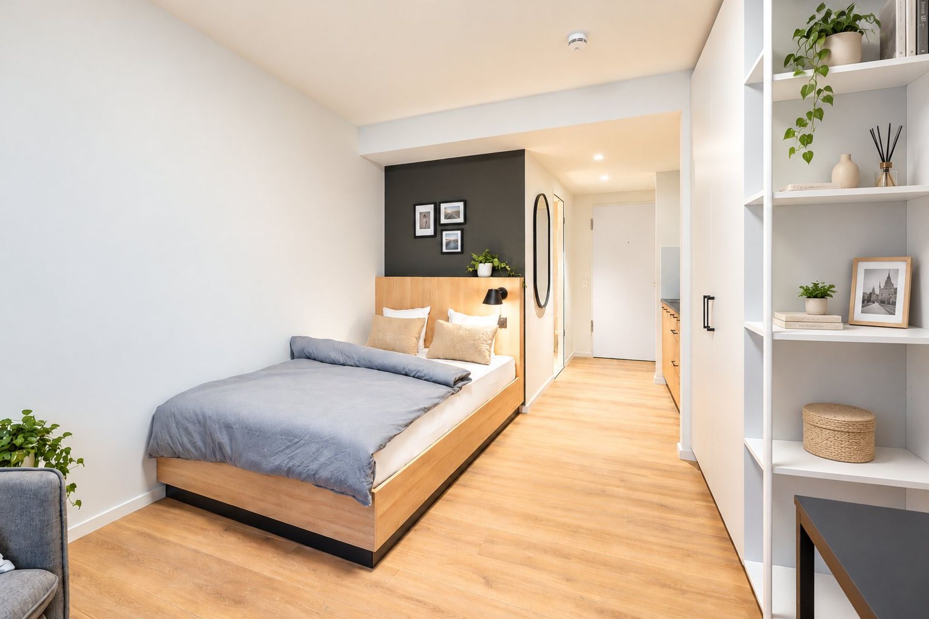 Topmodernes und vollmöbliertes Studioapartment