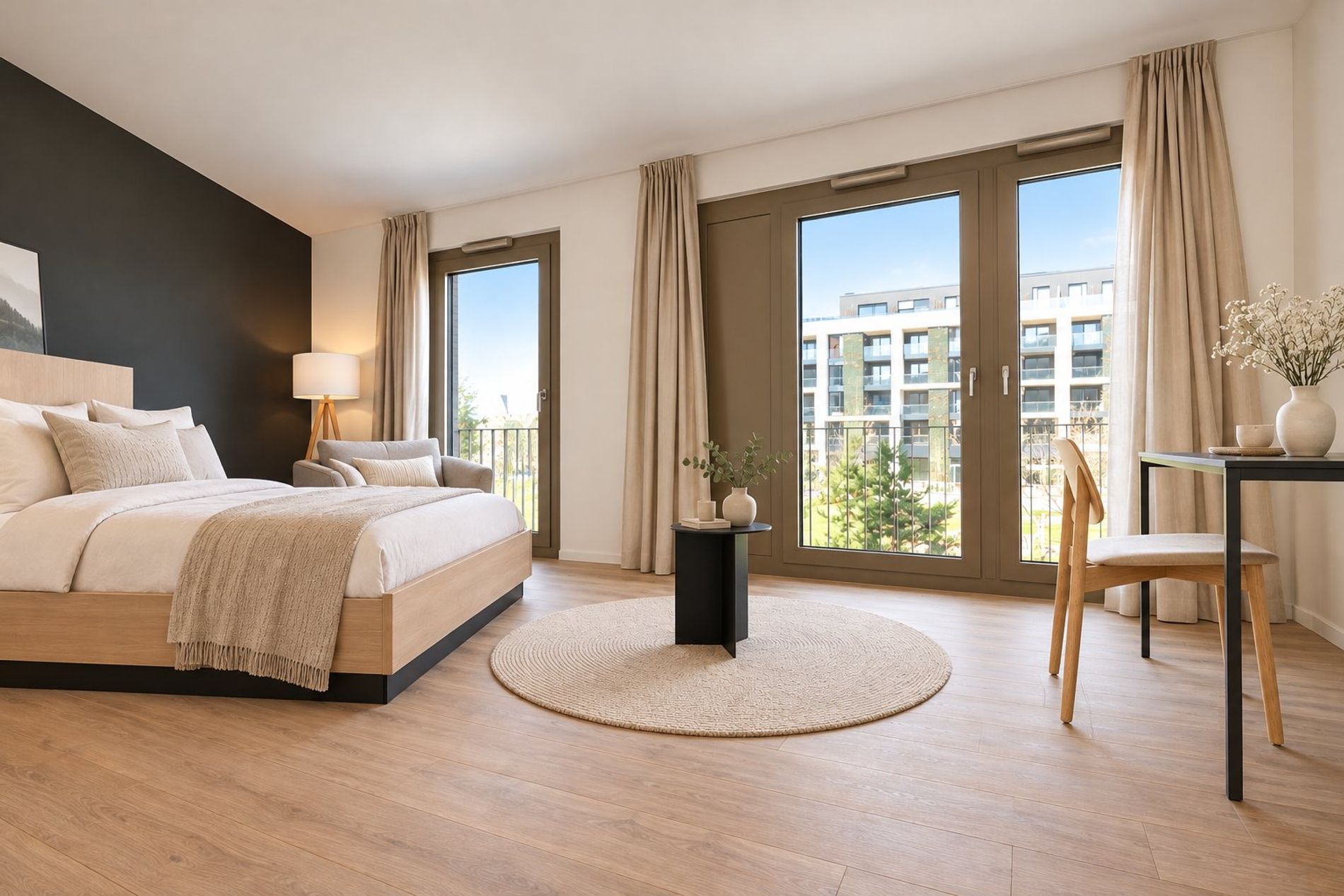 Topmodernes und vollmöbliertes Studioapartment